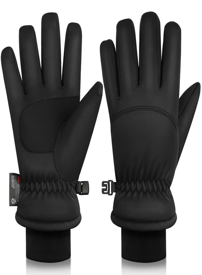 Odtmger Winter Gloves,3M Thinsulate Snow Gloves Ski Waterproof Warm Cold Weather Gloves -Cycling Running Driving - Image 1